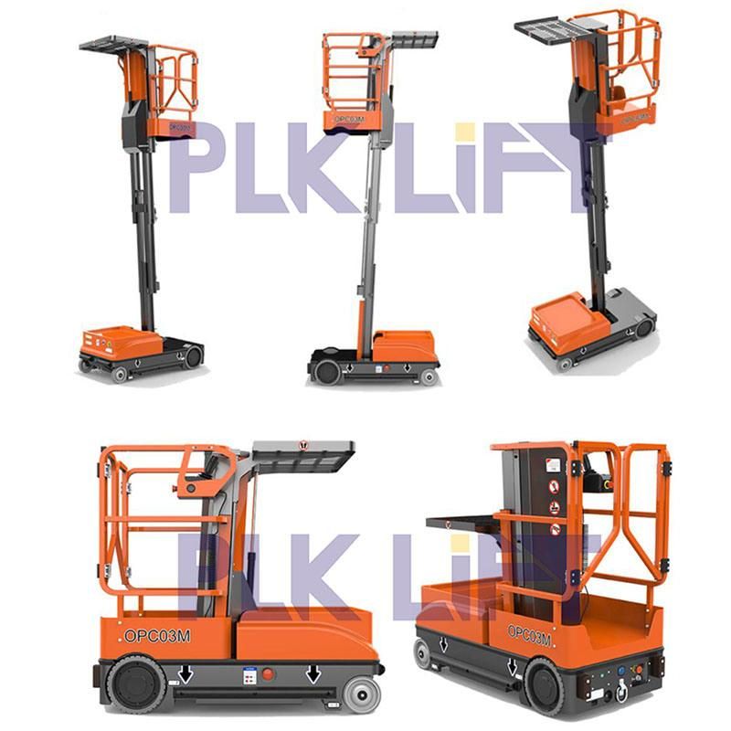 Plk 3m CE Fully Driveable Stock Goods Order Picker for Sale