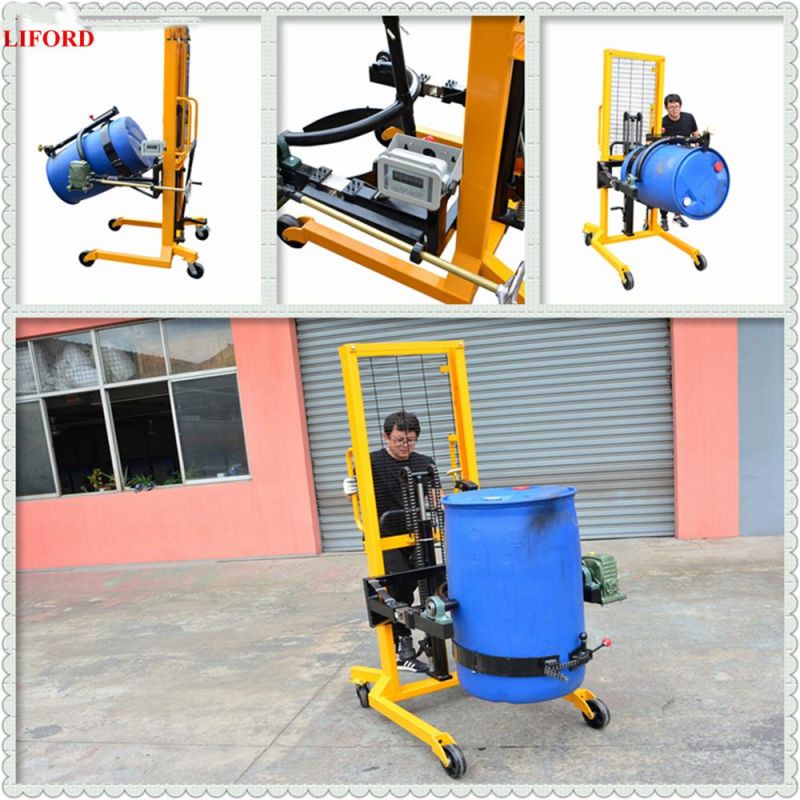 China Factory Supplier 1000lbs Manual Drum Lifter/Stacker Da450