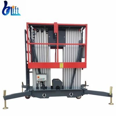 14m Electric Building Cleaning Aluminum Alloy Sky Lift Platform