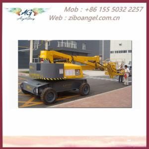 10m-15.5m Height Moveable High Strength Manganese Steel Lift Platform Self-Drive Articulating Lifting Platform Lift Table