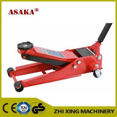 CE/GS Marked Hydraulic Floor Car Jack Low Profile Lifting Trolley Jack with Double Pump