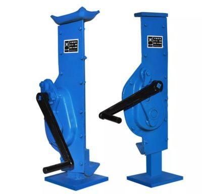 Mechanical Railway Jack Construction 5000 Kg Capacity Steel Ratchet Jack