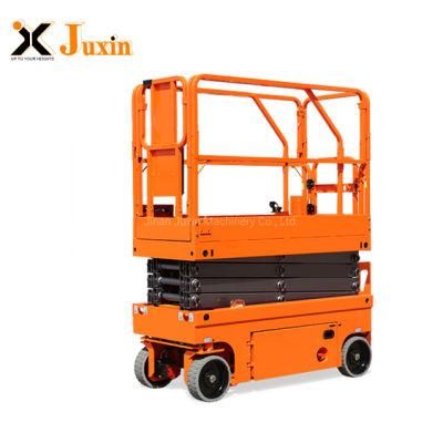 4m Electric Drive Man Lift Mini Self Propelled Scissor Lift