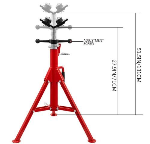 1107A Ball Head Pipe Stand, Ball Head Pipe Jack