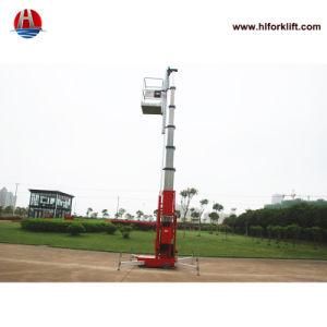 New Electric Aluminum Aerial Work Platform Supplier with One Year Warranty