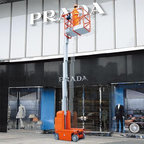 200kg Platform Capacity Sinoboom 10m Vertical Mast Lifts Ml10ej