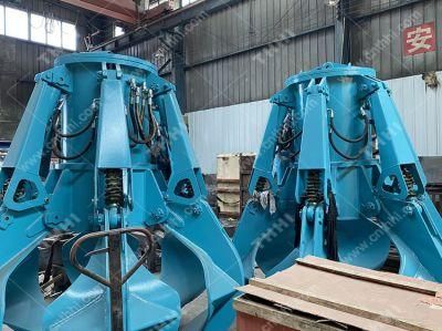 Steel Scrap Handler Grab Bucket Steel Waste Grapple