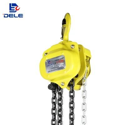 China Hoist Manual Lifting Equipment 1ton Chain Hoist