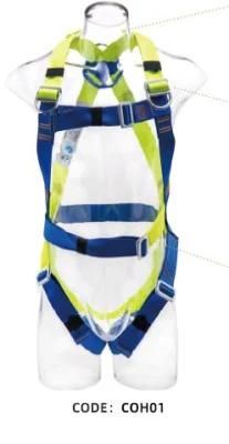 En361 High Quality Scaffolding Safety Belt &amp; Full Body Safety Harness with Two Lanyard