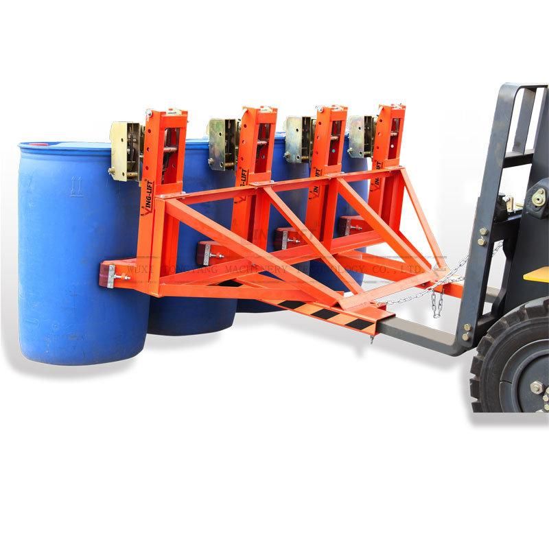 2000kg Gator Grip Forklift Drum Grab with Double Grip Head Type Dg2000b