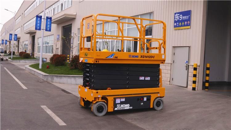 XCMG Manufacturer Xg1412DC 14m Mobile Portable Electric Scissor Lift