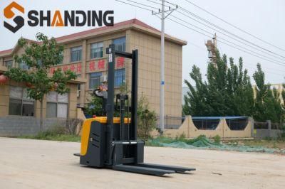 Shanding 2020 New Electric Stacker Price, Electric Pallet Stacker, Reach Stacker