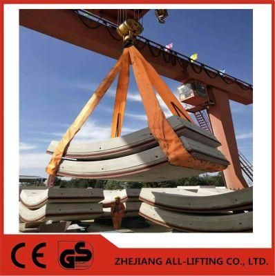 10t 12t Heavy Duty Polyester Lifting Belt Webbing Sling