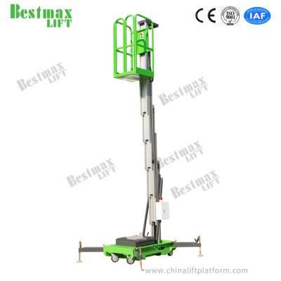 10m Hydraulic Lift Table Aerial Work Platform with Double Door