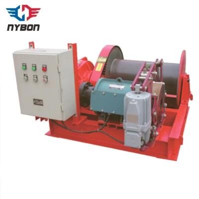 Slow Speed Electric Winch 15 Ton for Crane