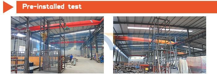 6000kg Vertical Hydraulic Cargo Lift Hydraulic Goods Lift for Warehouse Warehouse Hydraulic Freight Lifter