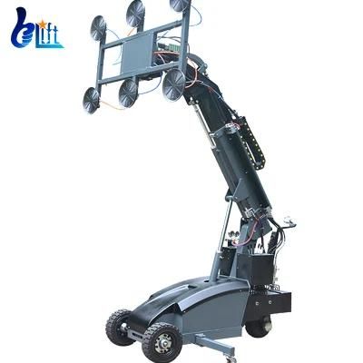 Electric Battery Hydraulic 300-800kg Pneumatic Robert Suction Cup Vacuum Lift Glass Lifter