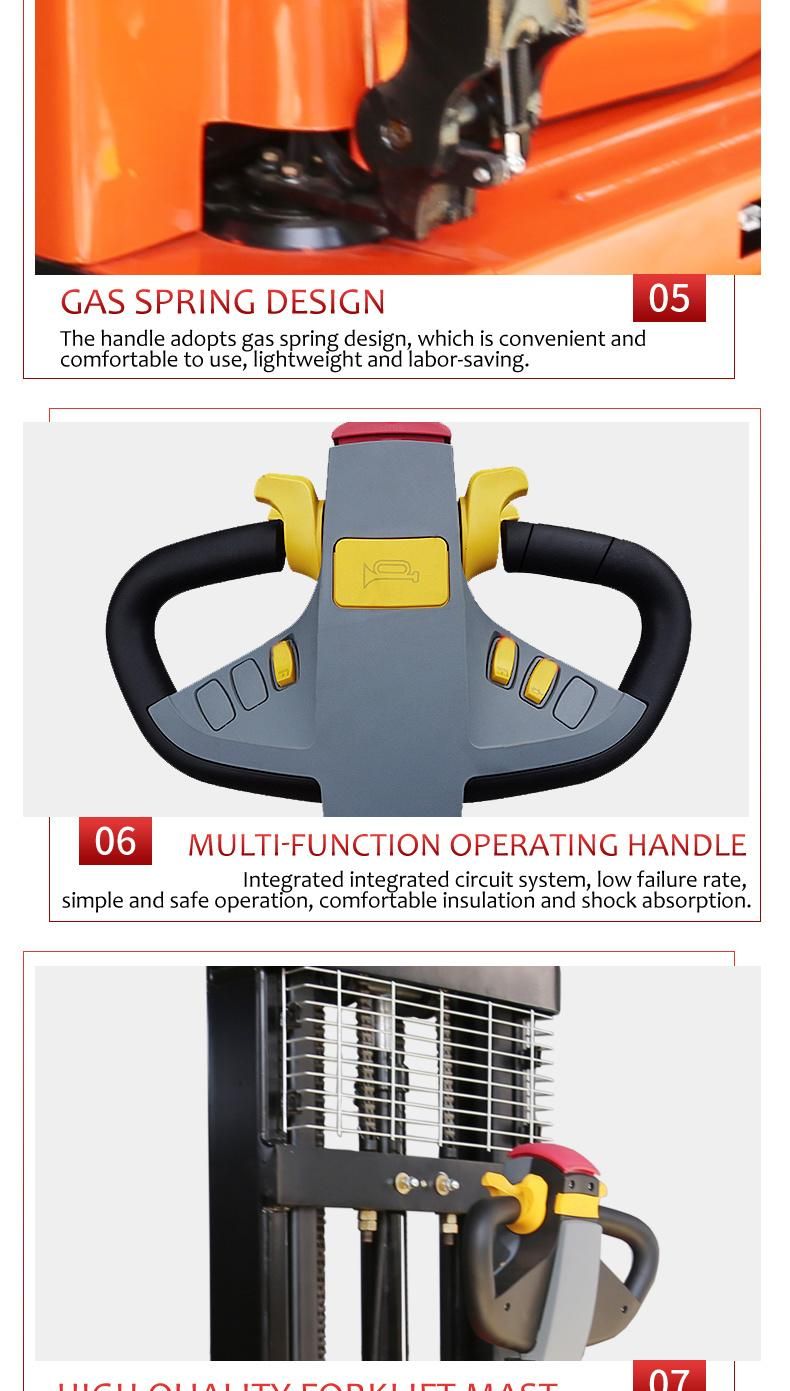 Electric Pallet Stacker Manual Forklift