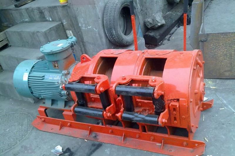Electric Mine Shaft Sinking Wire Winder Slow Lifting Speed Winch