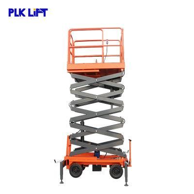 Mobile Scissors Lifting Working Platform Mobile Scissor Lift Table