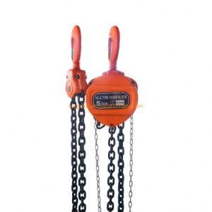 0.5t Load Capacity 2.5m Lifting Height Heavy Duty Chain Block Hoist