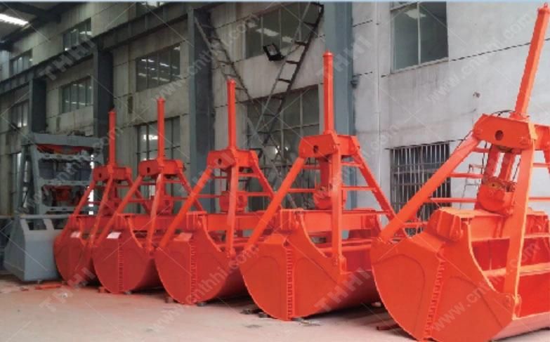 Electric Hydraulic Orange Peel Rubbish Grab/Stone Grab/Steel Scrap Grab