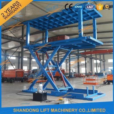 Double Deck Motor Electric Hydraulic Scissor Car Lift