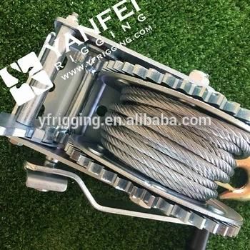1000lbs Wire Rope Hand Winch