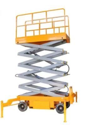 Electric Hydraulic Movable Scissor Lift Equipment Man Lift for Sale