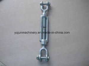 Forged Steel Electric Galvanized DIN1480 Turnbuckle with Jaw/Jaw