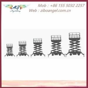 3.0m to 4.0m Mini Small Compact Scissor Lift Movable Lift Platform