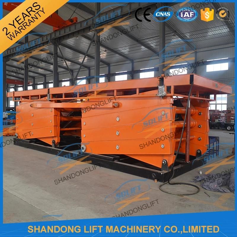 Hydraulic Scissor Elevator Double Deck Scissor Car Elevator