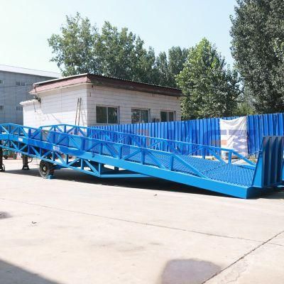 Customized Morn 6t CE, ISO China Loading Hydraulic Mobile Container Dock Ramp