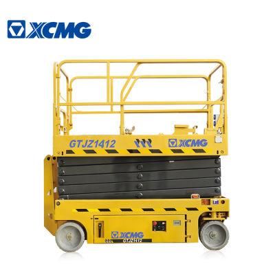 XCMG Gtjz1412 Mobile Electric Hydraulic Self Propelled Scissor Lift Table Platform