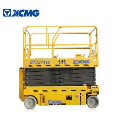 XCMG Gtjz1412 Mobile Electric Hydraulic Self Propelled Scissor Lift Table Platform