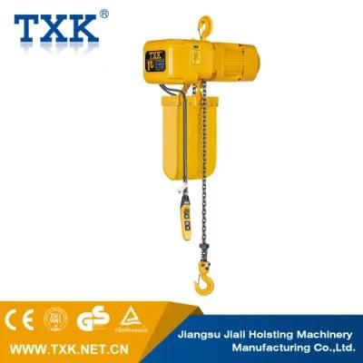 Txk 1ton Electric Chain Hoist with Trolley