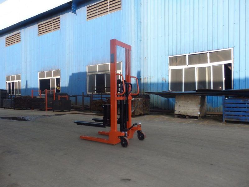 Niuli 2 Ton 2000kg Hydraulic Manual Stacker with Double Mast Structure