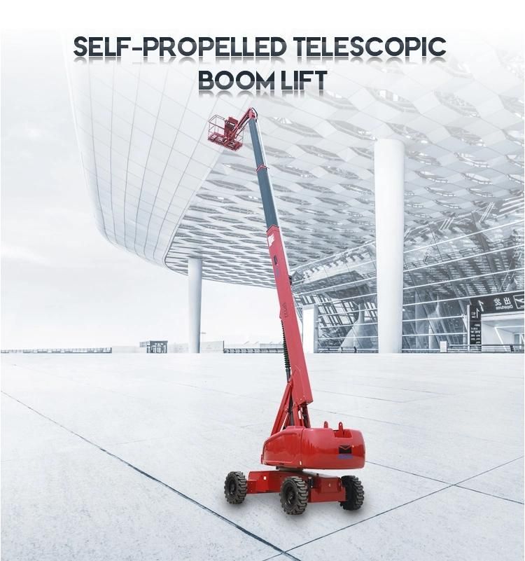Hydraulic Self Propelled Telescopic Boom Lift with Diesel Engine