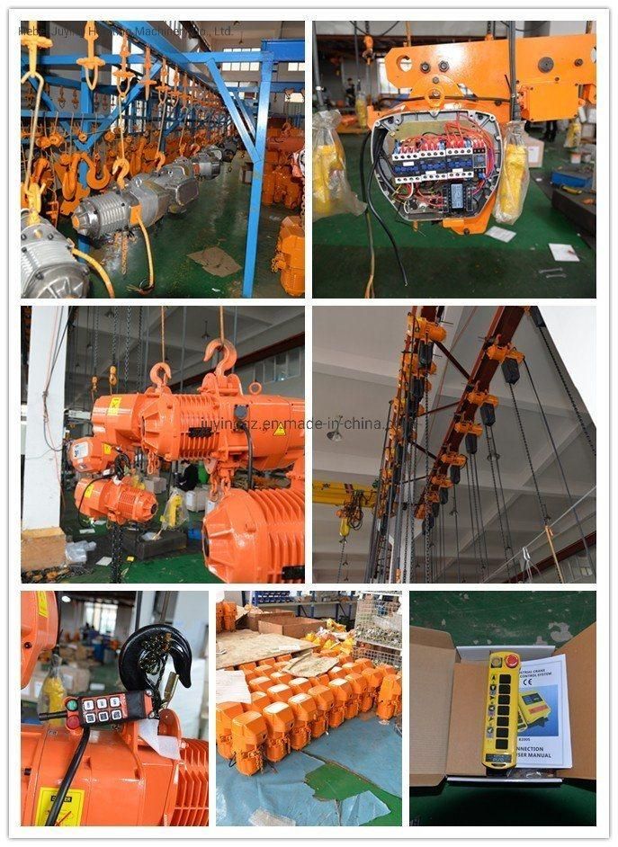 Low Price Hhbb Model Electric Chain Hoist for Lifts