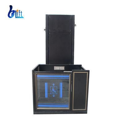 6m Indoor Handicapped Elderly Use Vertical Small Home Lift