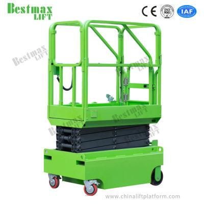 240kg Load Semi Automatic Scissor Lift with 3.9m Platform Height