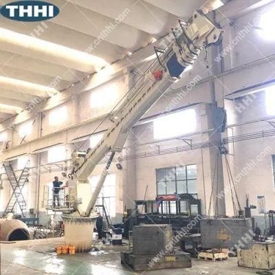 4t30m Marine Telescopic Boom Crane