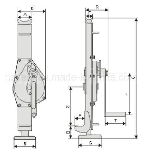 Whole Price New Deisgn Lifting Machine Lever Hoist Block