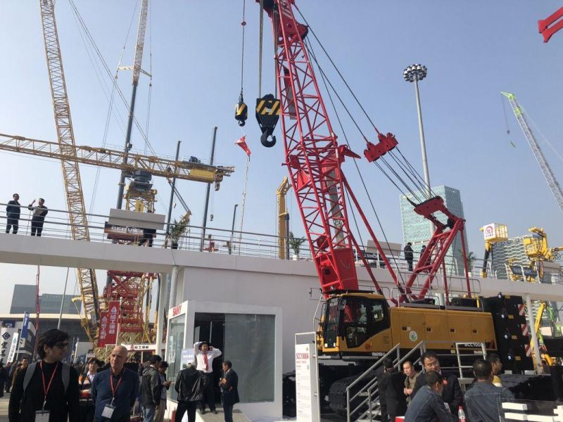 Boom Length 64m Mobile 100 Ton Crawler Crane (SCC1000A)