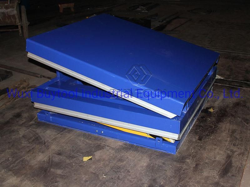 1000kg AC Powered Hydraulic Tilt Hydraulic Scissor Lift Table Lift Tables