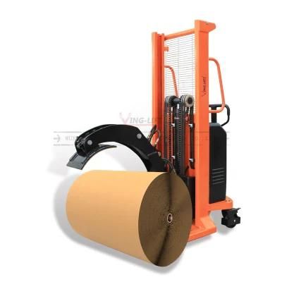 Hydraulic Rotation and Manual Moving Semi-Electric Roller Reversing Stacker