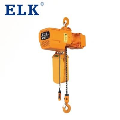 China Factory Supplier 2 Tonne Electric Chain Winch Hoist