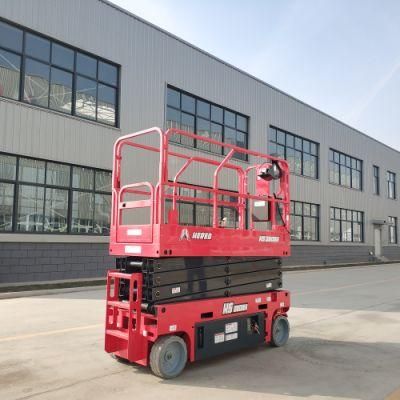 Hydraulic Motor Driving Self-Propelled Scissor Lift Platform Height Battery Operated