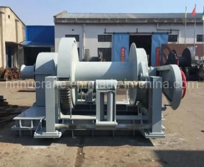 8 Points 30ton Marine Hydraulic Mooring Winch