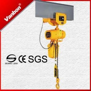 0.5ton Single Speed Crane Winch with Electric Trolley